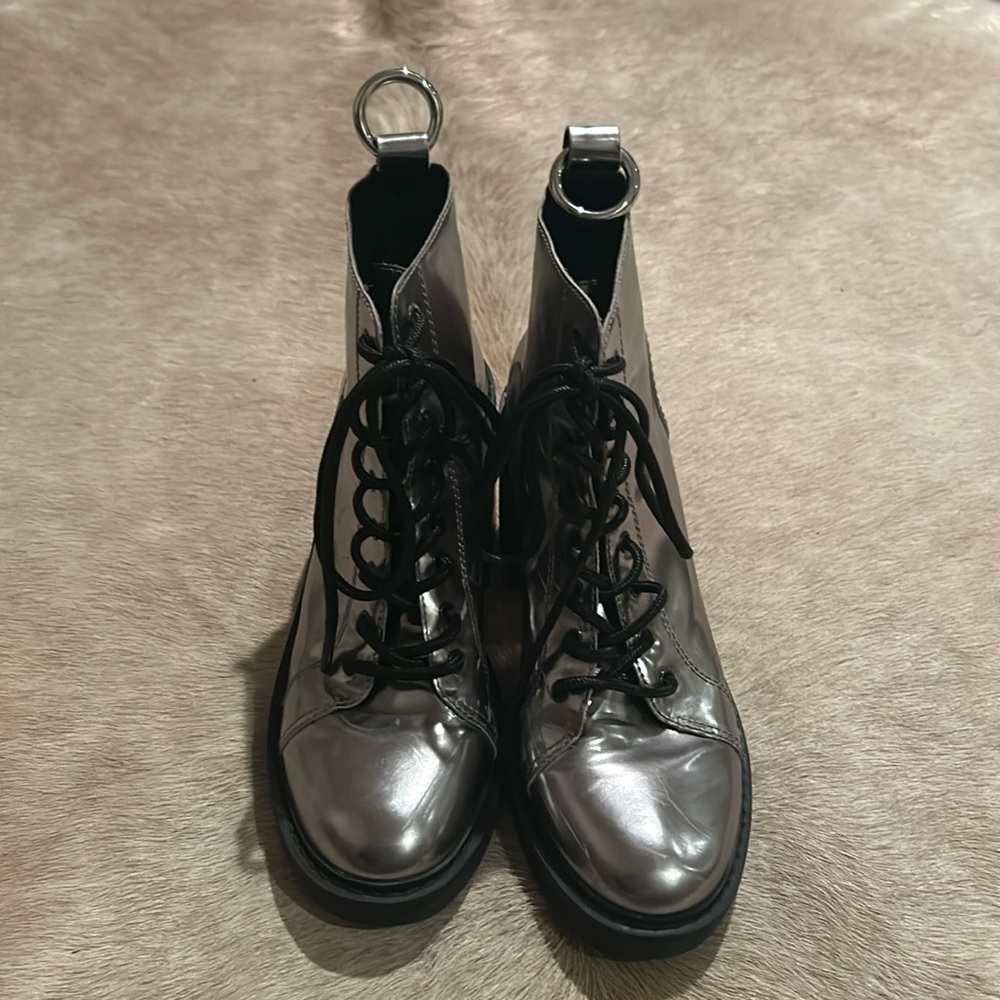 Dolce Vita Silver Bootie Size 10